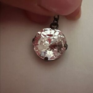 Sabika Clear Crystal Pendant